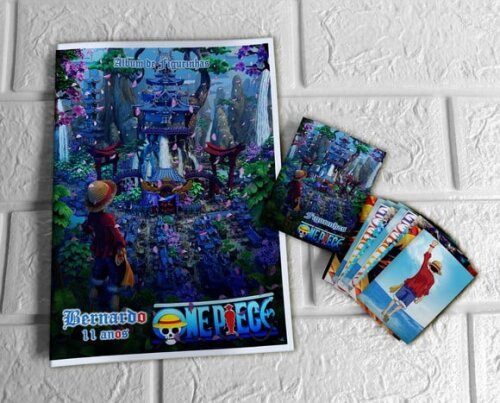 Álbum de Figurinhas One Piece