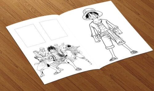 Álbum de Figurinhas One Piece