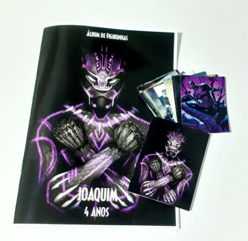 Álbum de Figurinhas Pantera Negra