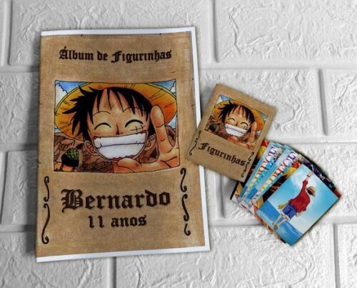 Álbum de Figurinhas One Piece