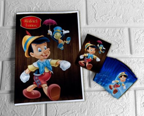 Álbum de Figurinhas Pinocchio