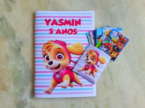 Álbum de Figurinhas Patrulha Canina