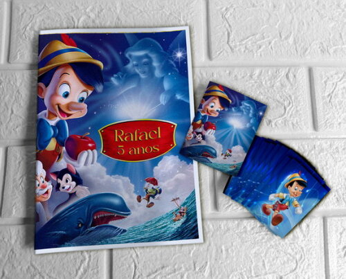 Álbum de Figurinhas Pinocchio