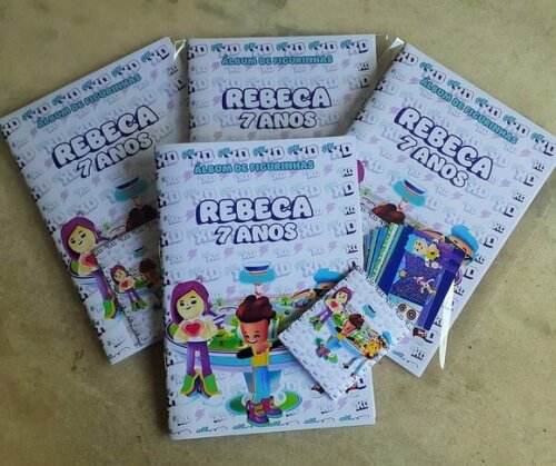 Álbum de Figurinhas Pk Xd