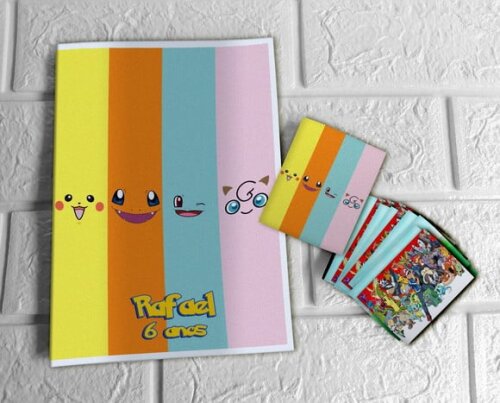 Álbum de Figurinhas Pokémon