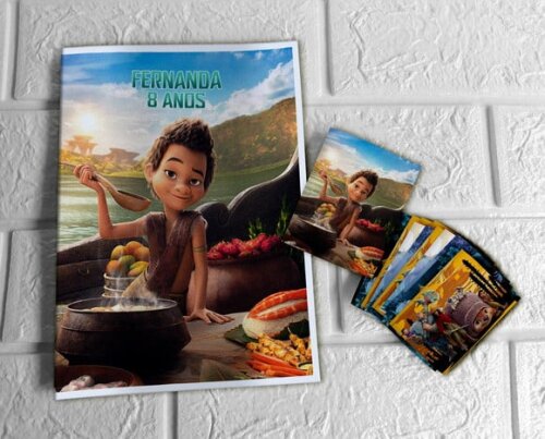 Álbum de Figurinhas Raya e o Último Dragão