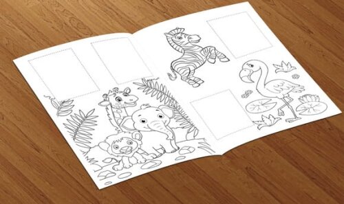 Álbum de Figurinhas Safari