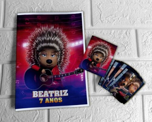 Álbum de Figurinhas Sing 2