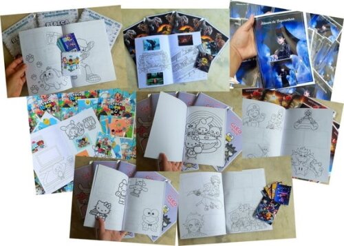 Álbum de Figurinhas Smiling Critters