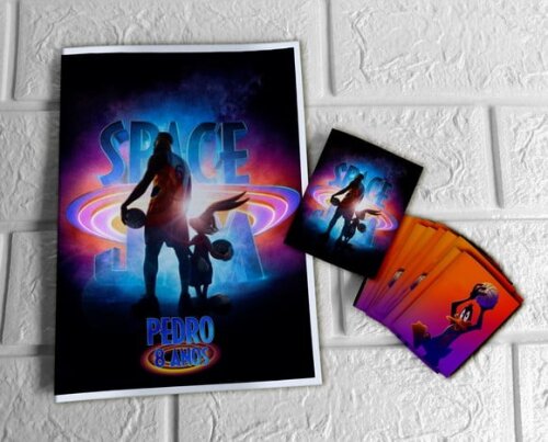 Álbum de Figurinhas Space Jam Um Novo Legado