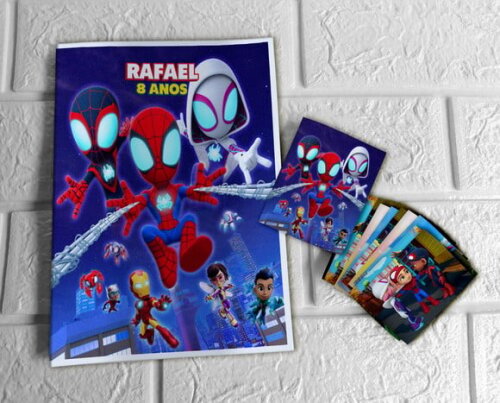 Álbum de Figurinhas Spidey e Seus Amigos Espetaculares