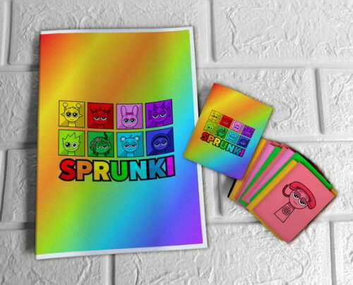 Álbum de Figurinhas Sprunki