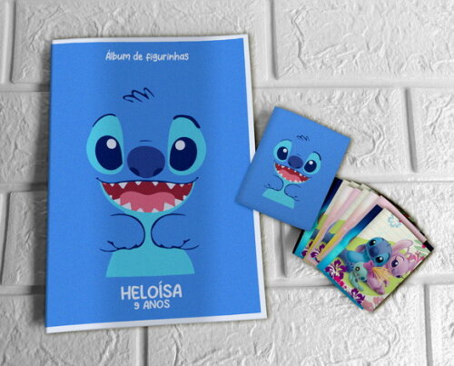 Álbum de Figurinhas Stitch