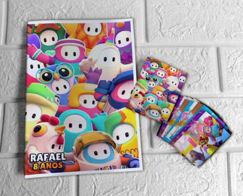 Álbum de Figurinhas Stumble Guys