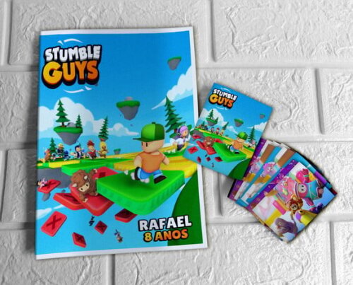 Álbum de Figurinhas Stumble Guys
