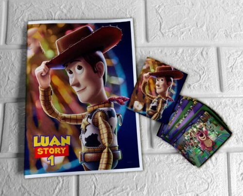 Álbum de Figurinhas Toy Story