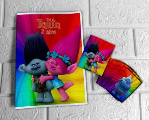 Álbum de Figurinhas Trolls