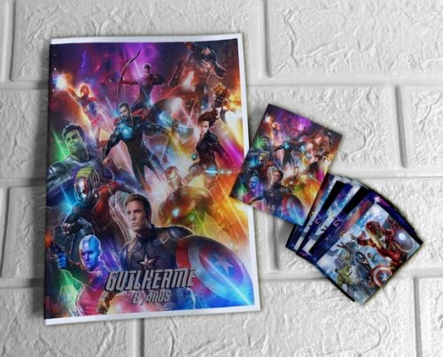 Álbum de Figurinhas Vingadores