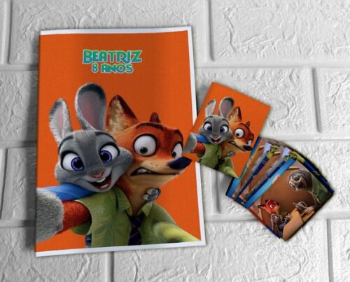 Álbum de Figurinhas Zootopia