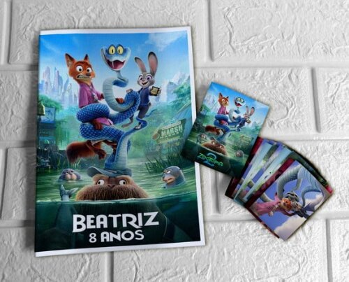 Álbum de Figurinhas Zootopia 2