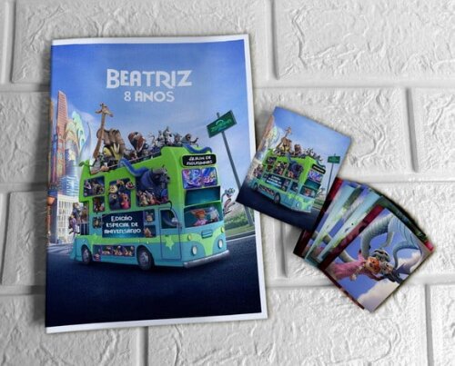 Álbum de Figurinhas Zootopia 2