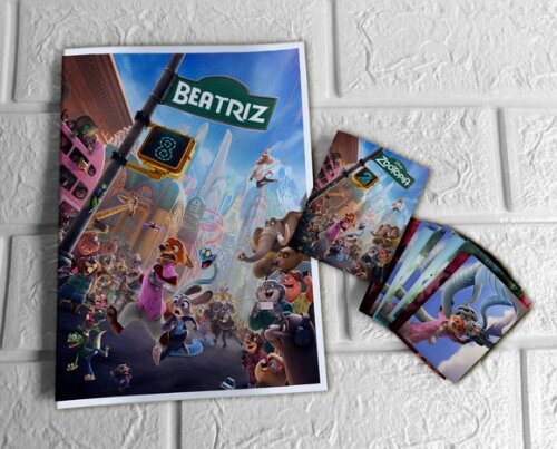 Álbum de Figurinhas Zootopia 2
