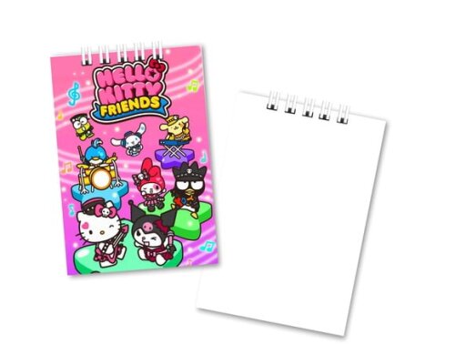 Bloquinho 7x10cm Capa Mole Hello Kitty