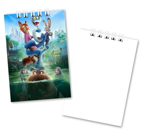 Bloquinho de Notas 7x10 cm Zootopia 2