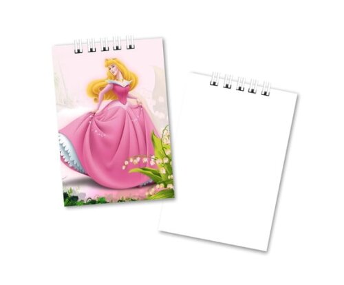 Bloquinho de Notas 7x10cm a Bela Adormecida Capa Mole