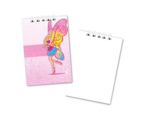 Bloquinho de Notas 7x10cm Capa Mole Barbie