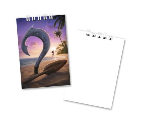 Bloquinho de Notas 7x10cm Capa Mole Moana 2