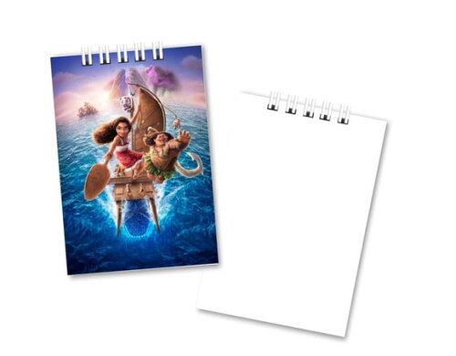 Bloquinho de Notas 7x10cm Capa Mole Moana 2
