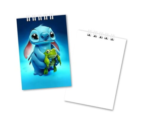 Bloquinho de Notas 7x10cm Capa Mole Stitch