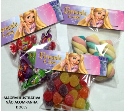 Lapela com Saquinho Enrolados Não Acompanha Doces