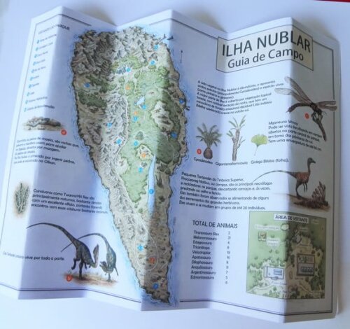 Mapa Jurassic World