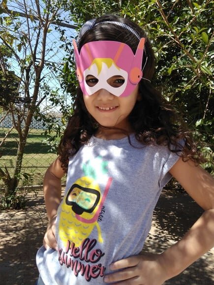 Máscaras de Papel Big Hero