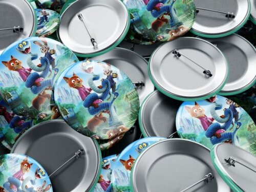 Mini Botton 3,7cm Zootopia 2