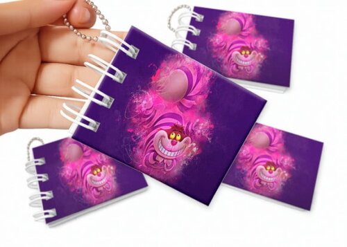 Mini Livro de Colorir 6x8cm Alice no País das Maravilhas