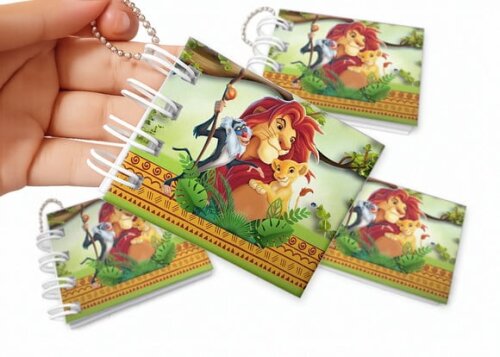 Mini Livro de Colorir 6x8cm o Rei Leão