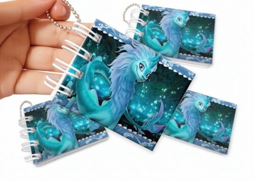 Mini Livro de Colorir 6x8cm Raya e o Último Dragão