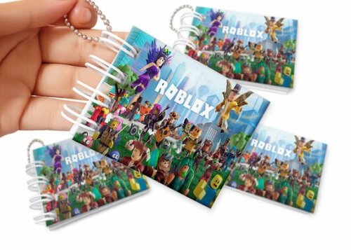 Mini Livro de Colorir 6x8cm Roblox