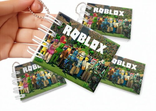 Mini Livro de Colorir 6x8cm Roblox