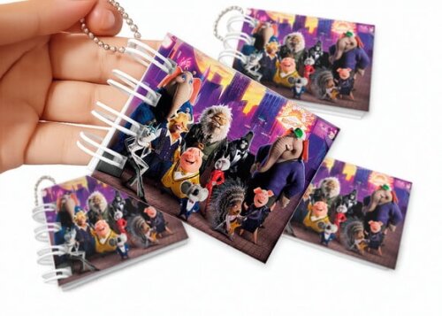 Mini Livro de Colorir 6x8cm Sing 2