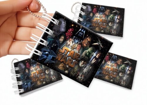 Mini Livro de Colorir 6x8cm Star Wars