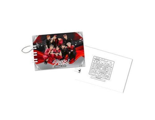 Mini Livro de Colorir 6x8cm Stray Kids