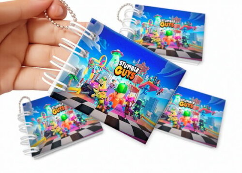 Mini Livro de Colorir 6x8cm Stumble Guys