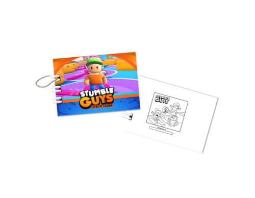 Mini Livro de Colorir 6x8cm Stumble Guys