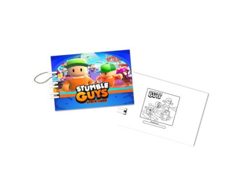 Mini Livro de Colorir 6x8cm Stumble Guys