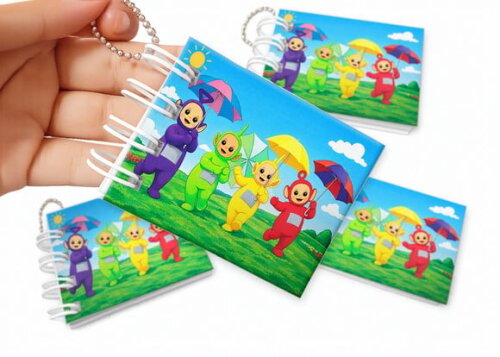 Mini Livro de Colorir 6x8cm Teletubbies