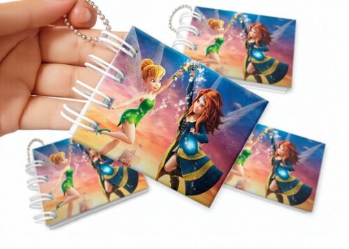 Mini Livro de Colorir 6x8cm Tinker Bell
